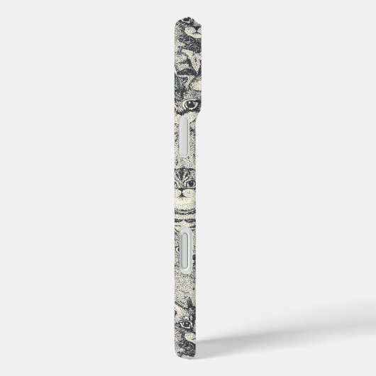 鉄を単に子猫にする Case-Mate iPhoneケース (裏面 / 右)