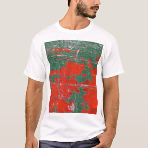 鉄カラフル錆、テクスチャ付きの背景。 Tシャツ