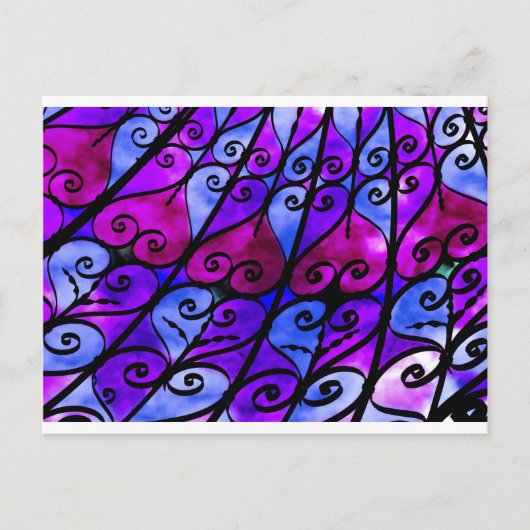 鉄クラッドハート ポストカード (正面)