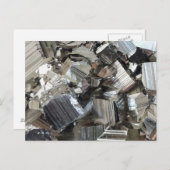 鉄クール黄鉄鉱愚か者金ゴールド団 ポストカード (正面/裏面)