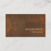 鉄ステ素朴ンシはっきりしたン建築金属 名刺 (正面)