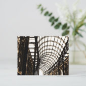 鉄トンネルはがき/招待状 ポストカード (スタンド正面)