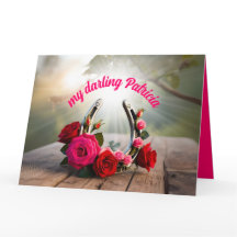 鉄パーソナライズされた馬蹄六周年