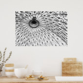 鉄ペルゴラ、ギルクリース美術館ガーデン。2008 ポスター (キッチン)