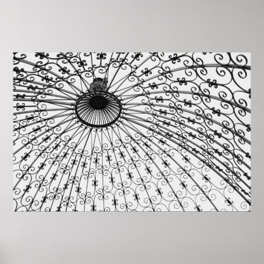 鉄ペルゴラ、ギルクリース美術館ガーデン。2008 ポスター (正面)