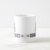 鉄ユーモアのある道 コーヒーマグカップ (中央)