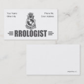 鉄ユーモアのある道 名刺 (正面/裏面)