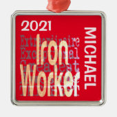 鉄人超常連カスタム メタルオーナメント (正面)