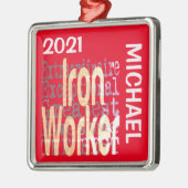 鉄人超常連カスタム メタルオーナメント (左)