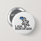 鉄人 缶バッジ (正面&裏面)