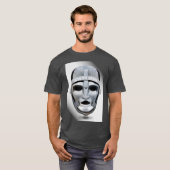 鉄仮面の男 オタク ポスター Tシャツ (正面フル)