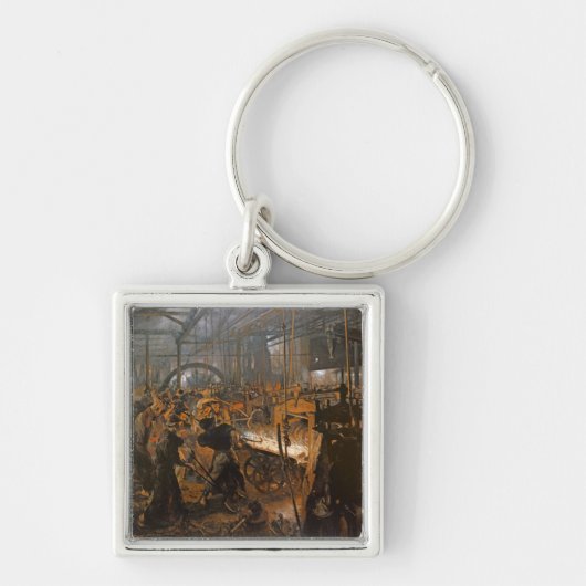 鉄圧延の製造所1875年 キーホルダー (正面)
