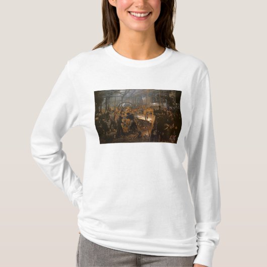 鉄圧延の製造所1875年 Tシャツ (正面)