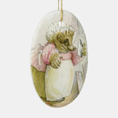 鉄夫人を持つTiggyタマキヒカイハリネズミ セラミックオーナメント (右)