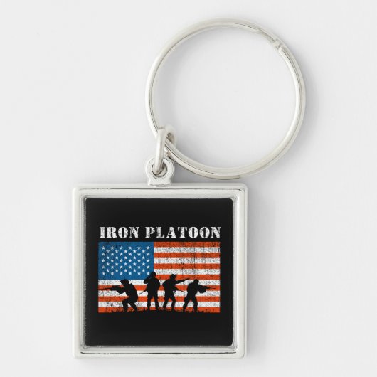 鉄小隊 キーホルダー (正面)