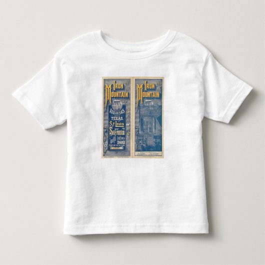 鉄山のルート トドラーTシャツ (正面)