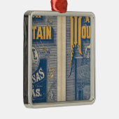 鉄山のルート メタルオーナメント (右)