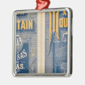 鉄山のルート メタルオーナメント (左)