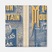 鉄山道 マグネット (正面)