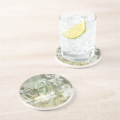 鉄工ゲート付き緑の蝶インセット コースター (側面)