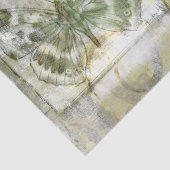 鉄工ゲート付き緑の蝶インセット 薄葉紙 (詳細)