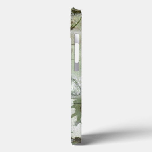 鉄工ゲート付き緑の蝶インセット Case-Mate iPhoneケース (裏面 / 左)