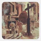 鉄工所 スクエアシール (正面)