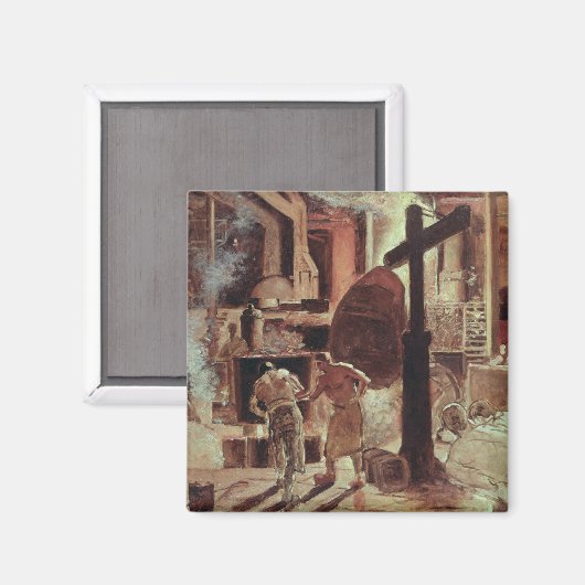 鉄工所 マグネット (正面/裏面)