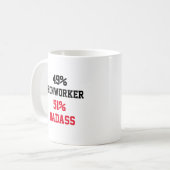 鉄工職人バダス コーヒーマグカップ (正面左)