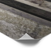 鉄工門 – 閉じる ポスター (角)