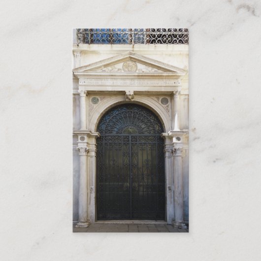 鉄扉 名刺 (正面)