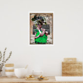 鉄条網のフェンスの後ろの生活 ポスター (キッチン)