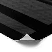 鉄柱ポスター(BW) ポスター (角)