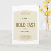 鉄棒を固守して下さい。 LDSの挨拶状 カード (黄色い花)