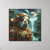 鉄棒犬の時代 キャンバスプリント (正面)