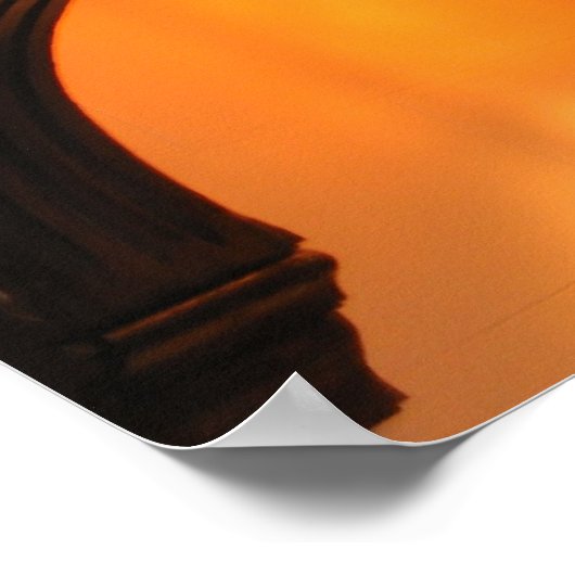 鉄灯 ポスター (角)