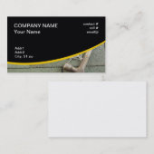 鉄片屋根 名刺 (正面/裏面)