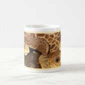 鉄球棒のウミガメのマグ コーヒーマグカップ (中央)