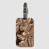 鉄球棒のウミガメのHatchlingsの荷物のラベル ラゲッジタグ (正面縦)