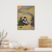 鉄瓶の見張りがヴィンテージ ポスター (キッチン)