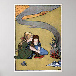 鉄瓶の見張りがヴィンテージ ポスター