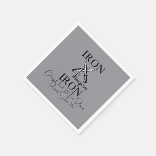 鉄研ぎキリシタン スタンダードカクテルナプキン (角)