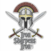 鉄研ぎ鉄必須クリスチャンのインスピレーション シール (正面)