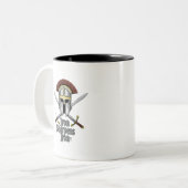 鉄研ぎ鉄必須クリスチャンのインスピレーション ツートーンマグカップ (正面左)