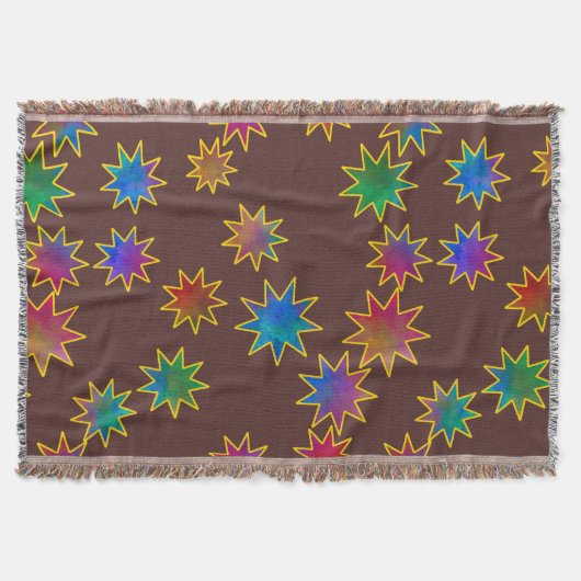 鉄空の星に願い事 スローブランケット (正面)