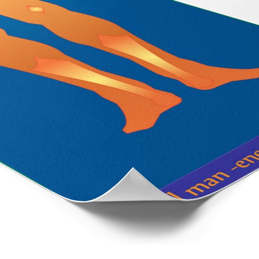 鉄腕の男 ポスター (角)