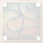 鉄葉 ガラスコースター (裏面)