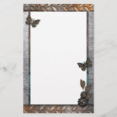 鉄蝶ガーデン文房具 便箋 (正面)