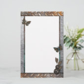 鉄蝶ガーデン文房具 便箋 (スタンド正面)