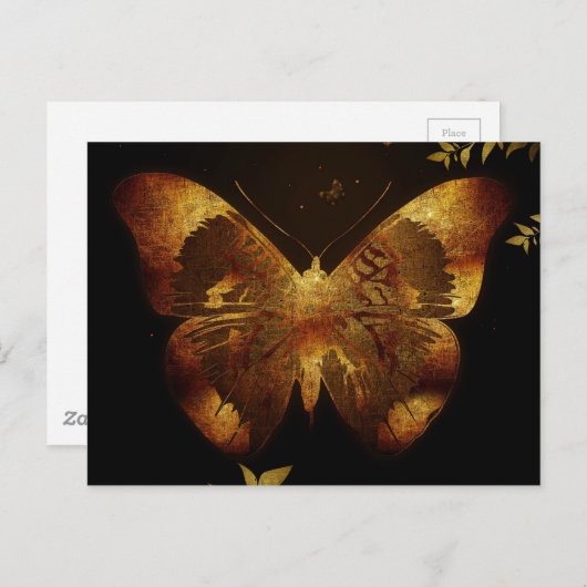 鉄蝶 ポストカード (正面/裏面)